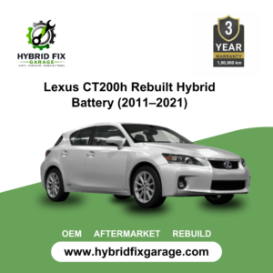 Lexus CT200h hybrid hatchback (2011–2021) front view