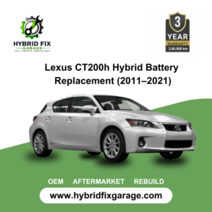 Lexus CT200h hybrid hatchback (2011–2021) front view