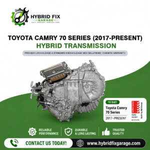 Toyota Camry 70 Series Hybrid Transmission Replacement