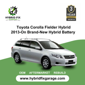 Front exterior view of Toyota Corolla Fielder Hybrid (2013-On) with Hybrid Synergy Drive