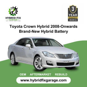 Brand-new high-voltage NiMH hybrid battery for Toyota Crown Hybrid (2008-Onwards)