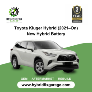 Brand-new high-voltage NiMH hybrid battery for Toyota Kluger Hybrid (2021–On)