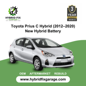 Brand-new high-voltage NiMH hybrid battery for Toyota Prius C Hybrid (2012–2020)