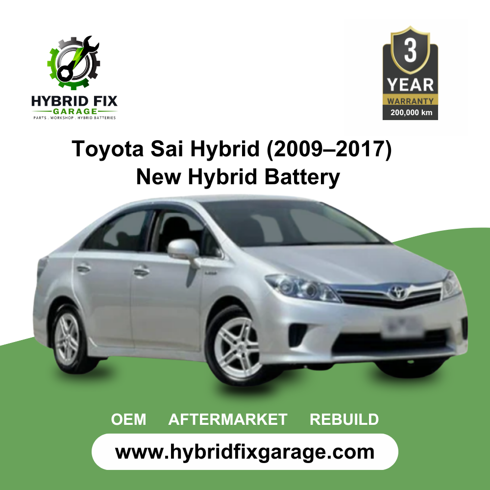 Brand-new high-voltage NiMH hybrid battery for Toyota Sai Hybrid (2009–2017)