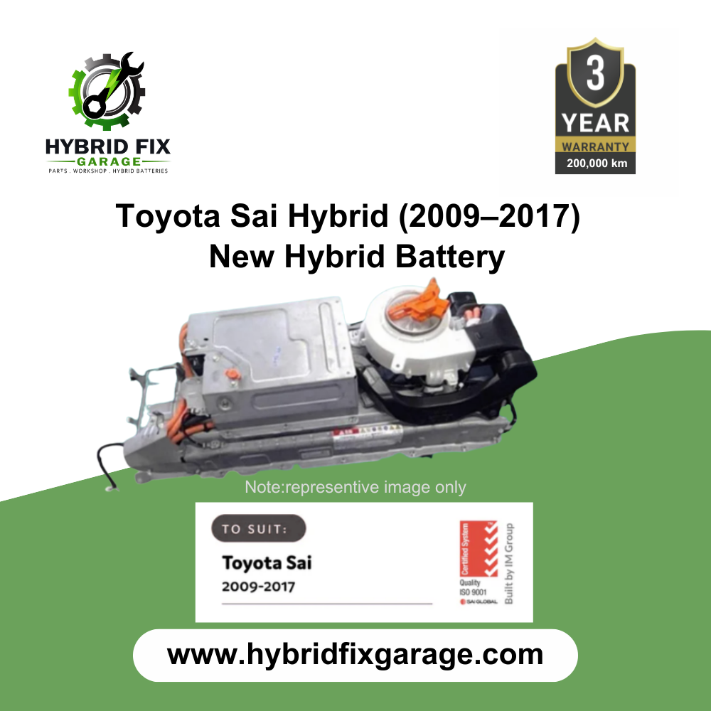 Brand-new high-voltage NiMH hybrid battery for Toyota Sai Hybrid (2009–2017)