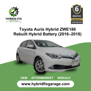 Toyota Auris Hybrid ZWE186 Rebuilt Hybrid Battery (2016–2018)