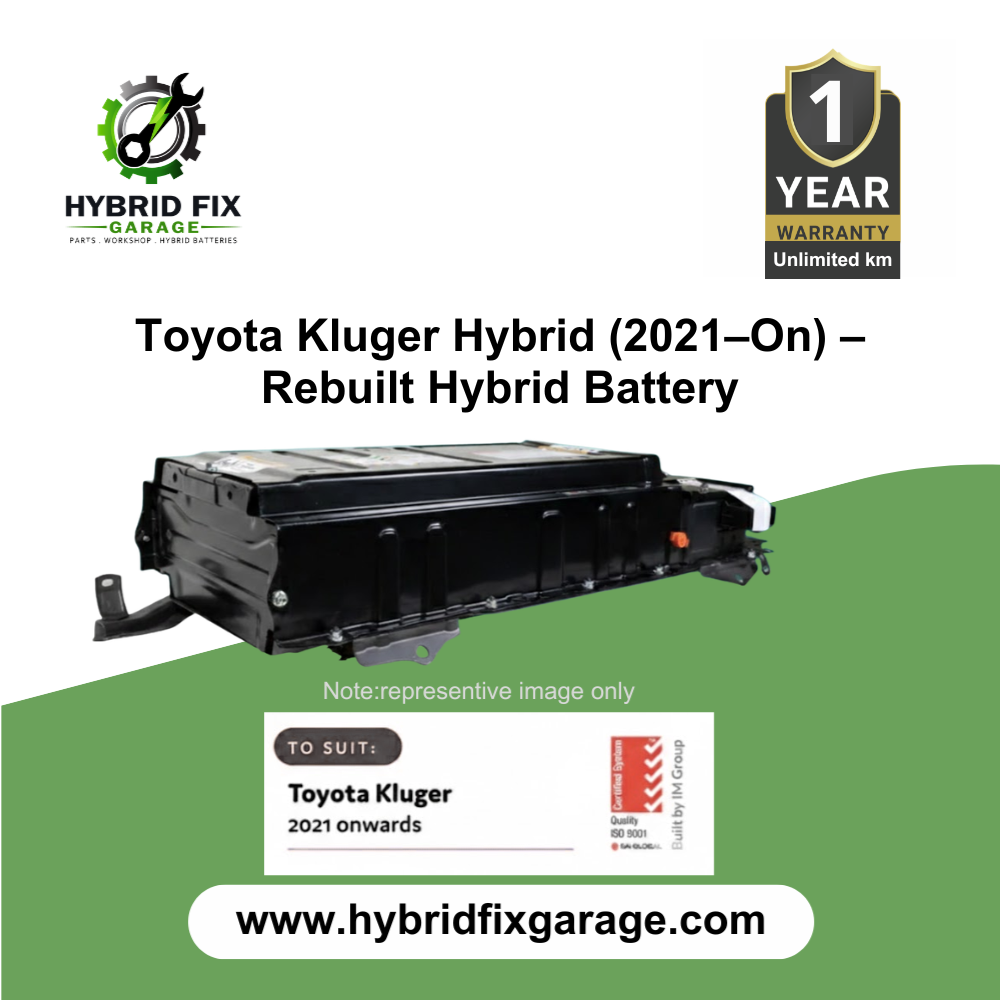 Toyota Kluger Hybrid (2021–On) – REBUILT Hybrid Battery - Image 2