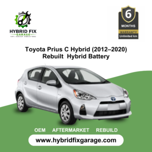 Toyota Prius C Hybrid (2012–2020) – Rebuilt Hybrid Battery