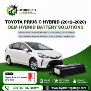 Toyota Prius V ZVW40 (2012–Onwards) OEM Hybrid Battery Solutions