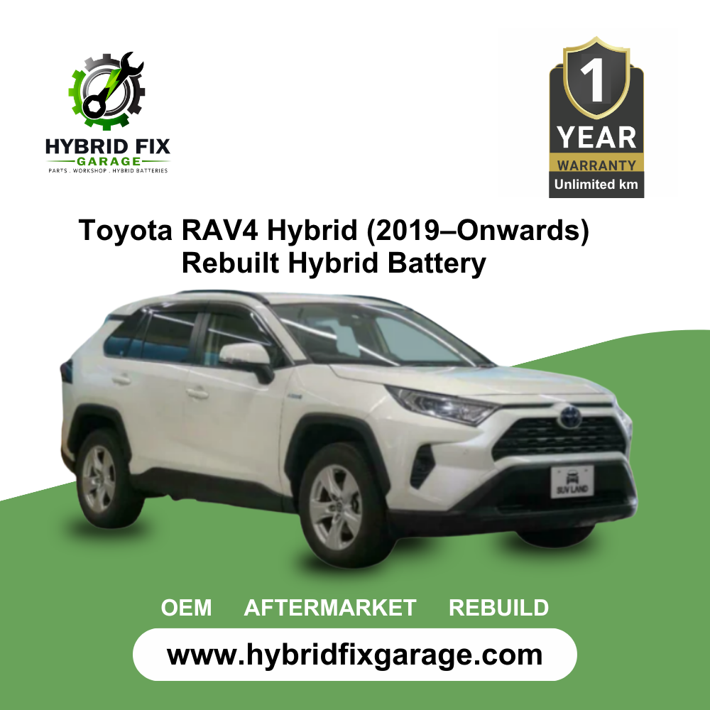 Toyota RAV4 Hybrid (2019–Onwards) – Rebuilt Hybrid Battery