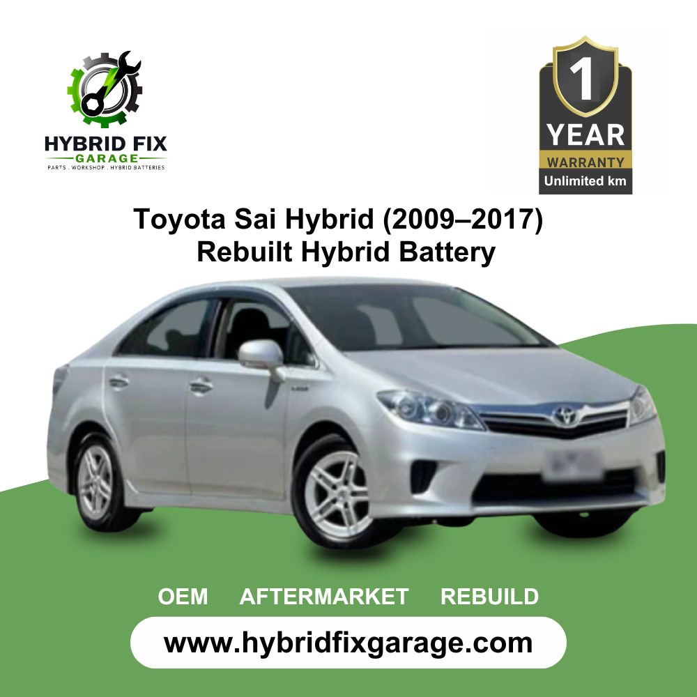 Toyota Sai Hybrid (2009–2017) – Rebuilt Hybrid Battery