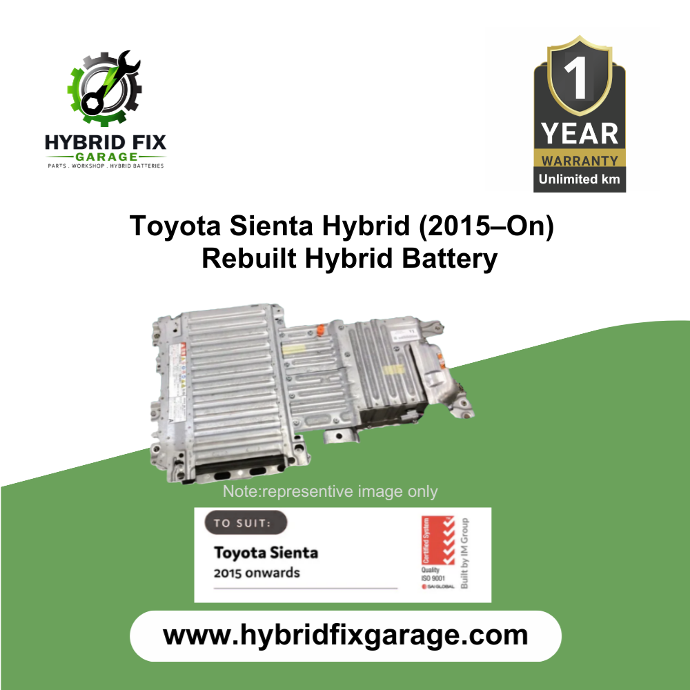 Toyota Sienta Hybrid (2015–On) – Rebuilt Hybrid Battery - Image 2